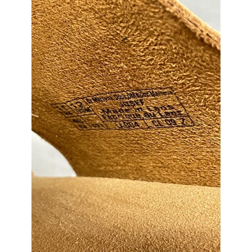 Dr Martens Josef Sandals Mens 12 Savannah Tan Suede Slide‎